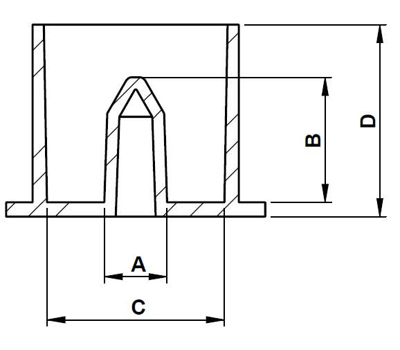 Seal Protection Caps (GE)GE Seal Protection Cap_Technical drawing