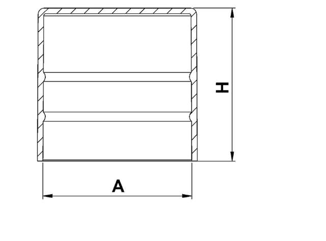 Cylindrical Protectors (MA)Cylindrical protector for fluid lines_MA drawing
