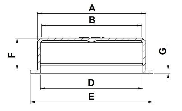 Parallel Plugs Type (NC)NC Parallel Plugs for pipes_technical drawing