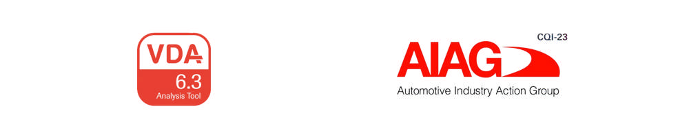 Audited according to VDA 6.3 and AIAG CQI-23