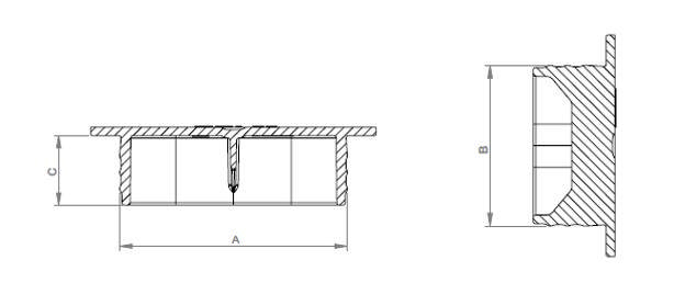 HV Solution for TE Connectors (EH)Protection plug for HV TE connectors_technical drawing